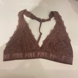 Victoria’s Secret Pink nude lace bralette